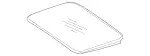 4637801200 - Sliding Roof: Sliding Sunroof Panel for Mercedes-Benz: G500, G550, G580, G63 4x4 Squared AMG, G63 AMG Image