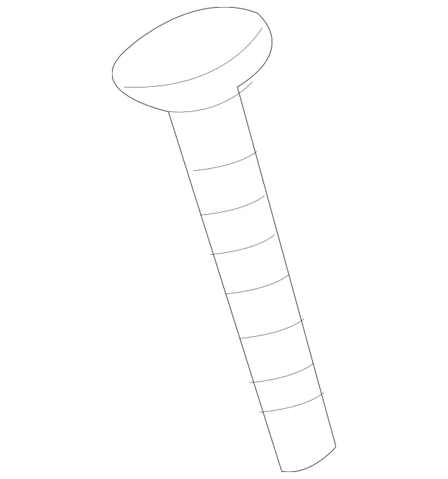 6539 - Trim: Hexalobular Screw for Mercedes-Benz: C250, C300, C350, C63 AMG, CLS400, CLS550, CLS63 AMG, CLS63 AMG S, E250, E350, E400, E550, E63 AMG, E63 AMG S Image image