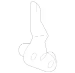 2218680114 - : Holder for Mercedes-Benz: 300S, S600, S63 AMG Image