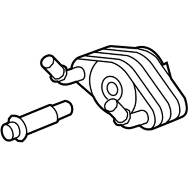 ML3Z6A642D - Engine: Oil Cooler for Ford Image