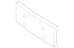 91088525009K83 - Body: License Plate Bracket for Mercedes-Benz Image