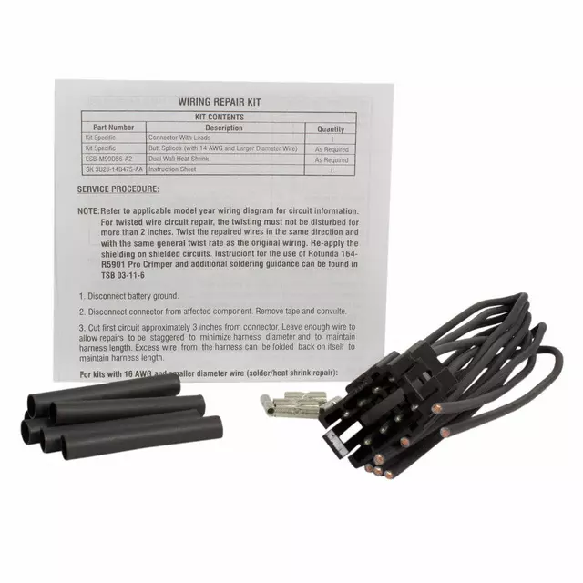 3U2Z14S411FSA - : Wire Assembly for Ford Image