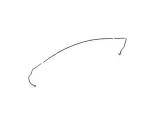 68236901AA - : Brake Booster Vacuum Hose for Alfa Romeo Image