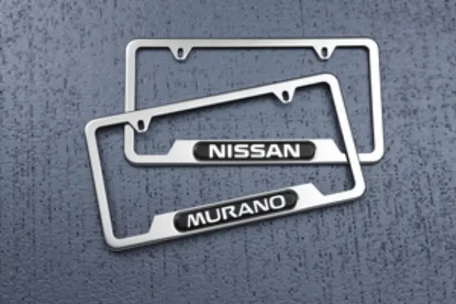 999MBCV000 - Exterior: License Plate Frame, Murano Logo for Nissan: Murano Image