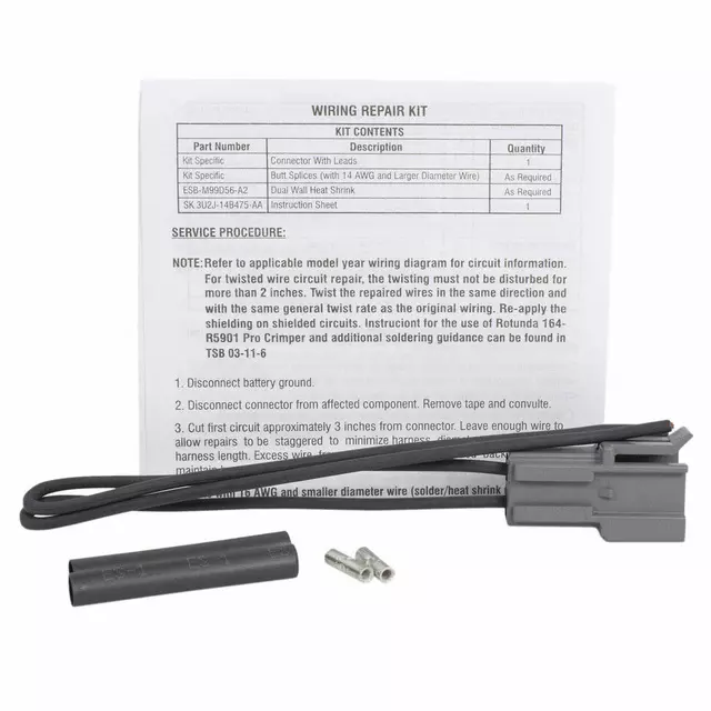 Wire Assembly - Ford (3U2Z-14S411-PZA)