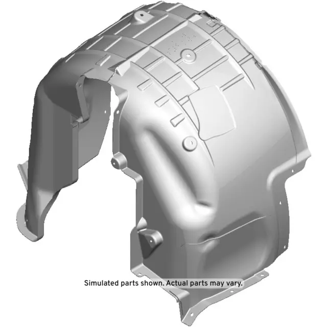 85013969 - : Quarter Panel Splash Shield for GM Image