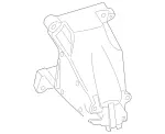2762230304 - : Mount Bracket for Mercedes-Benz Image