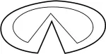 848905Y800 - Body: Emblem for Infiniti Image