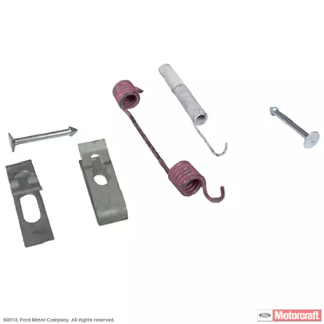 6W1Z2A225AA - Brakes: Parking Brake Hardware Kit for Ford: Crown Victoria, Ranger | Lincoln: Town Car | Mercury: Grand Marquis, Marauder Image