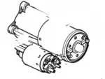 HU2Z11V002DFRM - : Remanufactured Starter Motor Assembly for Ford Image
