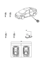 8990447230 - : Keyless Entry Transmitter for Toyota Image