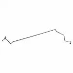 BRTF152 - : Brake Hydraulic Line  for Motorcraft Image
