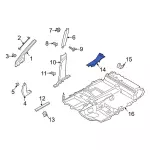 AM5Z5813208AA - Body: Front Sill Plate for Ford: Transit Connect Image