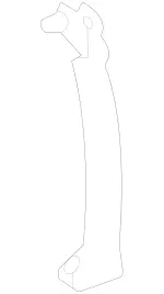 1906808201 - : Holder for Mercedes-Benz Image