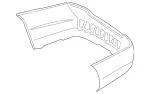 2218800840 - Attachment Parts: Trim for Mercedes-Benz Image