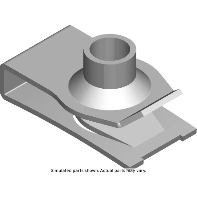 11547811 - : 2019-2021 GM Trans Cooler U-Nut for Cadillac: CT4, CT5, Escalade, Escalade ESV | Chevrolet: Blazer, Colorado, Corvette, Silverado 1500, Silverado 1500 LTD, Silverado 2500 HD, Silverado 3500 HD, Suburban, Tahoe, Trailblazer | GMC: Sierra 1500, Sierra 1500 Limited, Sierra 2500 HD, Sierra 3500 HD, Yukon, Yukon XL Image