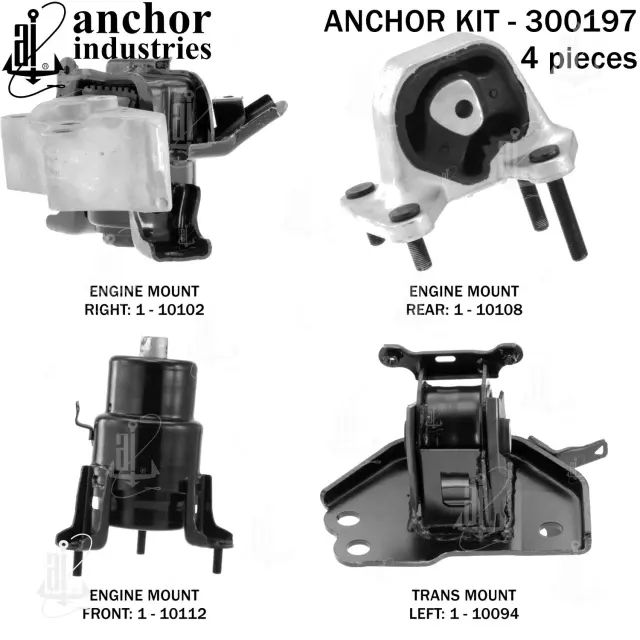 300197 - : Anchor Engine Mount Kit for Anchor Image
