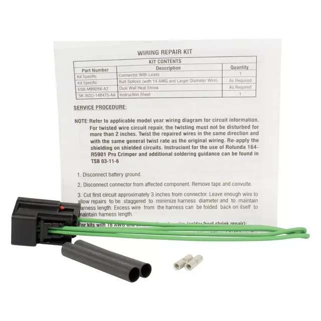 Wire Assembly - Ford (FU2Z-14S411-AUA)