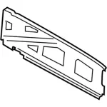 CK4Z61513A30C - Body: Roof Rail for Ford: E-Transit, Transit-150, Transit-250, Transit-350, Transit-350 HD Image