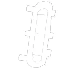 4637407600 - Rear-End Door: Seal, Rear-End Door for Mercedes-Benz Image