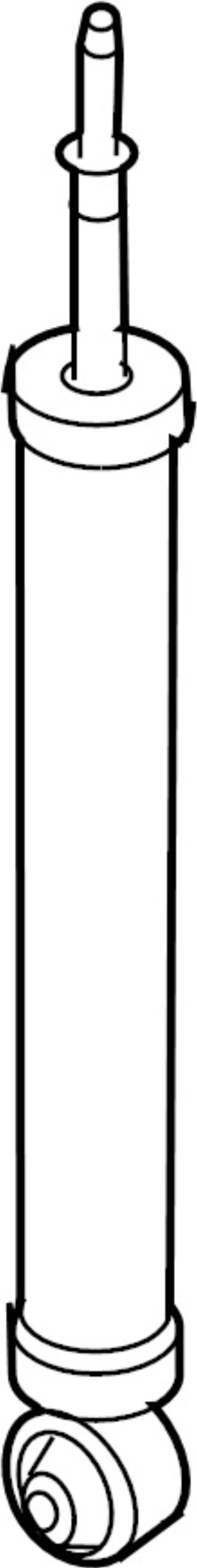 E6A101DR1KNW - Suspension: Value Advantageâ„¢ ABSORBER KIT SHOCK REAR for INFINITI: FX35, FX37, FX50, QX70 Image