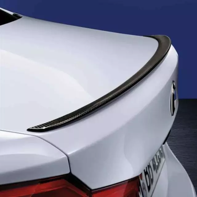 51192414142 - : BMW OEM M PERFORMANCE REAR SPOILER IN CARBON FIBER for BMW: 530i, 530i xDrive, 540d xDrive, 540i, 540i xDrive, M5, M550i xDrive Image