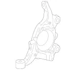 2043324201 - : Steering Knuckle for Mercedes-Benz: C63 AMG Image