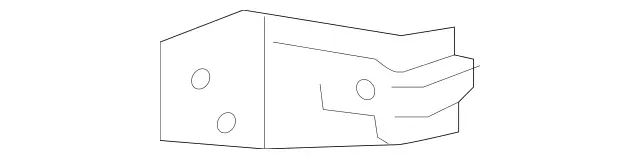 2056103201 - Substructure: Striker Plate for Mercedes-Benz: C350e, C400, C43 AMG, C450 AMG, C63 AMG, C63 AMG S, E400, E450, E53 AMG Image image