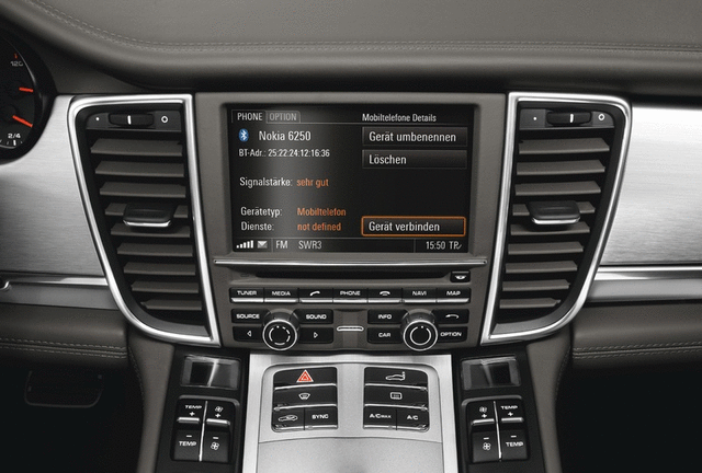 97004490032 - Audio/Video: 2014-2016 Porsche Panamera - Mobile Phone Preparation for Porsche: Panamera Image