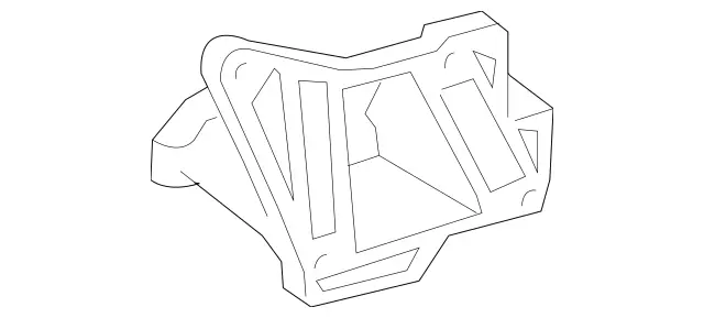 2752232204 - Engine: Front Bracket for Mercedes-Benz Image