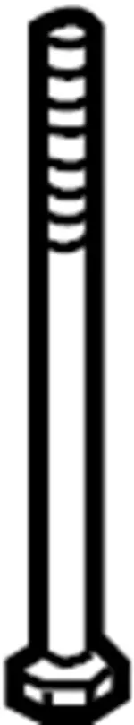 11717AG30A - HVAC: Pulley Assembly Adjust Bolt for INFINITI: FX35, QX4 Image