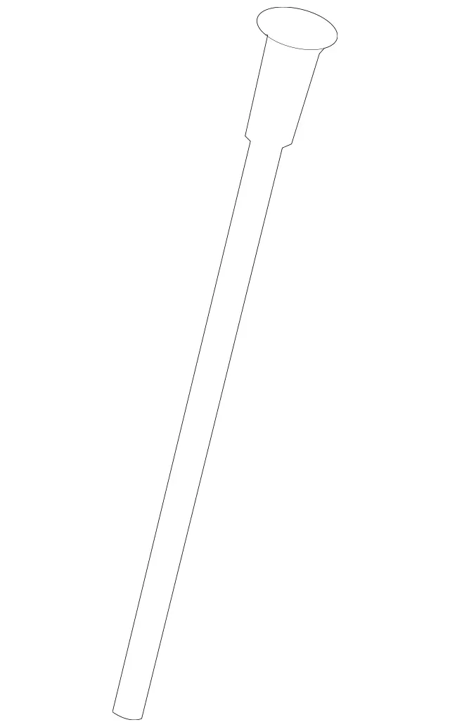 2213270022 - Springs, Suspension and Hydraulics: Oil Dipstick for Mercedes-Benz: 250, 300S, CL550, CL600, CL63 AMG, CL65 AMG, S350, S400, S500, S550, S600, S63 AMG Image image