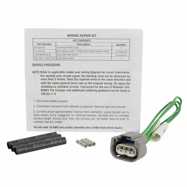 Wire Assembly - Ford (3U2Z-14S411-FKAF)