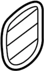 687415DF0A - : Defroster Grille for Infiniti Image