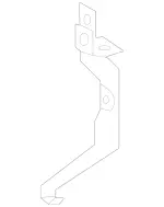 1906808801 - Chassis Sheet Metal/Air Intake: Holder for Mercedes-Benz Image