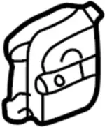 27732AR200 - : Actuator for INFINITI: M45, Q45 Image