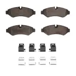 4000220101 - : DFC HybriDynamic Brake Pads Hrdwr Kit for DYNAMIC FRICTION Image