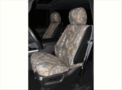 Seat Covers - Carhartt RealTree Xtra Protective By Covercraft, Front Captain's Chair, Camo - Ford (VGL3Z-15600D20-B)