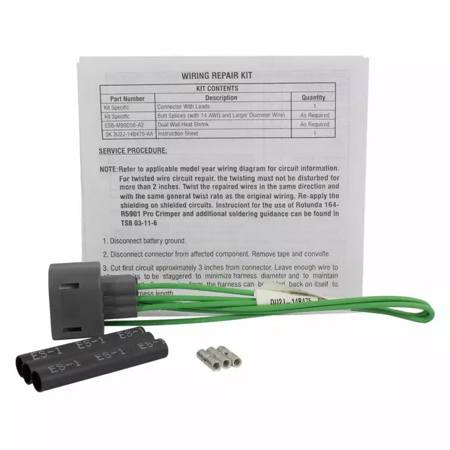 DU2Z14S411BBB - : Wire Assembly for Ford Image