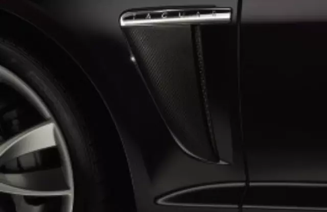 C2Z25044C2Z25045 - Exterior: Carbon Fiber Side Power Vents for Jaguar Image