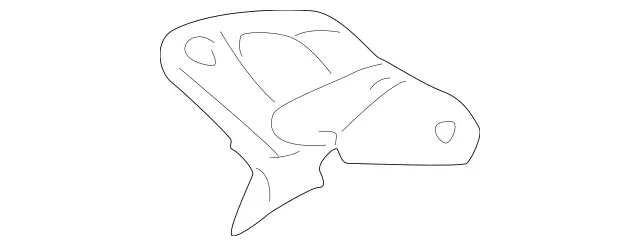 2303270540 - Springs, Suspension and Hydraulics: Holder for Mercedes-Benz: SL500, SL55 AMG, SL550, SL600, SL65 AMG Image image