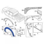 NL3Z9929164BAPTM - : Molding for Ford: F-150 Image
