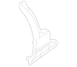 2198850163 - Attachment Parts: Guide for Mercedes-Benz Image