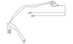 16786016008U14 - : Center Seat Belt for Mercedes-Benz Image