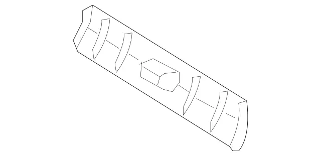 21197009295C56 - Body: Seat Back Panel for Mercedes-Benz Image