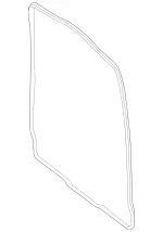 4477411100 - Body: Lift Gate Weather-strip for Mercedes-Benz Image