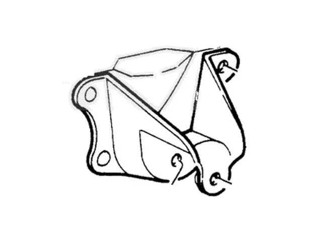 Leaf Spring Nut - Ford (N807044-S307)