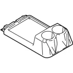 9L3Z1504567DA - Body: Top Panel for Ford: F-150 Image