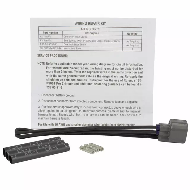 CU2Z14S411PA - : Wire Assembly for Ford Image