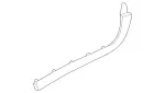 2317208400 - Front Doors: Trim Strip for Mercedes-Benz Image